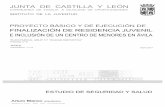 Estudio de Seguridad y Salud, - Junta de Castilla y Leónservicios4.jcyl.es/Duero/Publicacion_E/A2017_007177/ZJCYL01BD... · Memoria: Estudio Seguridad Salud, Residencia Juvenil y