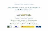 Análisis para la Cohesión del Territorio. · recursos, de disponibilidad de ... 9 Apostar por la sostenibilidad en sus tres vertientes: desarrollo económico, competitividad, cohesión