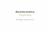 Clustering - VisUSALvis.usal.es/rodrigo/documentos/bioinfo/muii/sesiones/6-clustering.pdf · Matrices de expresión ... *Necesitaráshacer uso de los argumentos delimiter, ... –