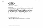 Naciones Unidas Informe - cepal.org · * Publicado nuevamente por razones técnicas. A/S-22/2* Naciones Unidas Informe de la Comisión sobre el Desarrollo Sostenible constituida en