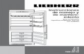 Instrucciones de manejo y de manteni- miento - LIPARTSassi.lhg.liebherr.com/Serviceline/b2b/bab2b/Media/Documents/BA/... · 46 Otros puntos a favor • Sin CFC • Circuito de frío
