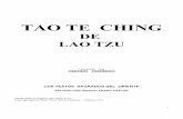 EL TAO TE CHING - api.ning.comapi.ning.com/files/lDpMhsJU0to4fmRGwy4SixG9gpJmeS8... · Este seria el origen del Tao Te Ching, según la leyenda, en la que el libro aparece como una