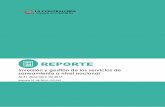 REPORTE - doc.contraloria.gob.pedoc.contraloria.gob.pe/estudios-especiales/reportes/2015/Reporte_N... · domiciliarias, sumideros, redes y emisores. Sistema de Tratamiento y Disposición