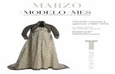 MARZO - mecd.gob.es · cambios se tradujeron en la indumentaria en pequeñas modificaciones más bien que en una transformación completa de las formas ... taria y moda femenina a