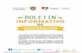 Convocatorias de proyectos dirigidas a comunidad en ...nariño.gov.co/inicio/files/Boletines/Boletin_de_Cooperacion_agosto... · experiencias y conocimientos de modelos exitosos de