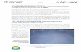 REPARACIÓN DE PISCINAS SIN OBRAS - acksol.com · la piscina, incluso en la pieza de borde, evita el levantamiento del gresite, y asegurala impermeabilización del vaso, de manera