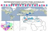 REPRESENTANDO DATOS POBLACIONALES MEDIANTE MAPA DE … · 2015-04-22 · de vista espacial, ... diagramas circulares Datos de la Población según su sexo en los 20 municipios que