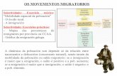 OS MOVEMENTOS MIGRATORIOS - edu.xunta.gal 6pob... · Os movementos migratorios españois adoitan clasificarse en migracións tradicionais, que tiveron lugar entre o último terzo