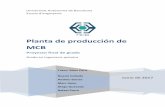 Planta de producci³n de MCB - ddd.uab.cat .Cap­tulo 5. Seguridad e higiene Planta de producci³n