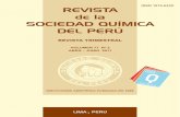 REVISTA de la SOCIEDAD QUÍMICA DEL PERÚsqperu.org.pe/wp-content/uploads/2017/07/Revista-SQP-Vol-77-N°2... · REVISTA de la SOCIEDAD QUÍMICA DEL PERÚ (Rev Soc Quím Perú) ISSN