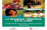 El estado de las comunidades indígenas en el Perú … · Pero a pesar de disfrutar día a día de los aportes de las comunidades, apenas conocemos a las poblaciones que los hacen
