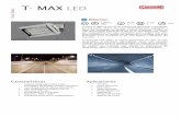 T MAX LED · Membrana de Sistema de ventilación para compensar el cambio de ... del diseño, los canales de ... o corriente alterna para módulos LED. Requisitos de ...