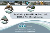 Revisión y Modificación del CCAR No-Residencial · Página 5 Asociación / Organización Solicitud/Comentario 1) Hoteles Eliminar CCAR, CCAR escalonado, moratoria, No CCAR por consumo,