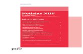 Noticias NIIF - pwc.com · Modificaciónde la NIC 7 ¿Cómo implantar la nueva guía? Recién salido de la imprenta Contratos de seguros Fondo de comercio y deterioro del valor Participación