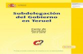 Subdelegación del Gobierno en Teruel - Inicio:: Secretaría de … · • Información sobre ofertas de empleo publico de la Administración General del Estado. • Información