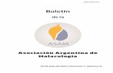 Boletín - Malaco Argentinamalacoargentina.com.ar/blog/wp-content/uploads/2016/02/Boletin... · Corriente a nombre de la Asociación Argentina de Malacología (ver los nuevos datos