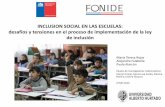 INCLUSION SOCIAL EN LAS ESCUELAS: desafíos y …educacion.uahurtado.cl/.../06/Seminario-Inclusión-29-junio-2016.pdf · RESULTADOS CULTURA Y SUBJETIVIDADES 1. NOCIÓN DE INCLUSIÓN