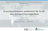 El proteccionismo ambiental de la UE: una … 2 - Celina Pena_INAI... · una perspectiva argentina ... •Riesgo del proteccionismo ambiental: argumento con mayor grado de aceptación