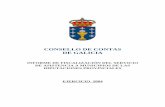 CONSELLO DE CONTAS DE GALICIA · consello de contas de galicia informe de fiscalizaciÓn del servicio de asistencia a municipios de las diputaciones provinciales ejercicio 2004