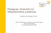 Paraguay: Inversión en Infraestructura y pobreza - kas.de · 3 I. Objetivo / Tipo de infraestructura / Datos Análisis descriptivo de las inversiones en infraestructura y su relación