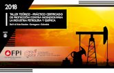 OBJETIVOopcicolombia.org/images/p-abiertos/2018/taller-petrolero-2018.pdf · • Protocolos de IPM bombas contra incendios • Protocolos de IPM sistemas de agua pulverizada ... •