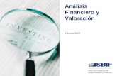 Análisis Financiero y Valoración - ISBIF Madridisbif.es/docs/vi/analisis-financiero-y-valoracion-de-empresas... · Análisis Financiero -Venden un producto o servicio único, ya