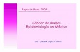 Cáncer de mama: Epidemiología en México - Tómatelo … web TAP/pink paper... · 2009-09-30 · Cáncer de mama: Epidemiología en México ... Factores asociados a la incidencia