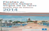 Distrito Villa de Vallecas 2014 - todoensanche.comtodoensanche.com/wp-content/.../Fiestas-Villa-de-Vallecas-2014-11.pdf · compartir y vivir esta ocasión con la alegría y felicidad
