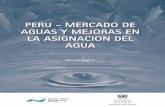 PERU - MERCADO DE - cepal.org · (Emanuel y Escurra, 2000). La proyección para las próximas dos décadas seña- ... costosas obras de infraestructura. Así, en los próximos ...