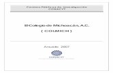 El Colegio de Michoacán, A.C. ( COLMICH )2006-2012.conacyt.gob.mx/Centros/COLMICH/ANUARIO... · Producción en intercambio en el occidente prehispánico. 42. Las tradiciones arqueológicas