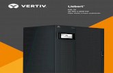 Liebert - Vertiv · a los crecientes mercados de informática móvil y computación en la nube con nuestro portfolio de productos, software y soluciones de Thermal Management, alimentación