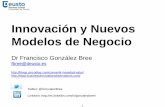 Innovación y Nuevos Modelos de Negocionewsletter.alumnidba.es/images/BREE.pdf · • Subcontratar la innovación: Encargar la I+D fuera (IBM, Cisco, Microsoft, htc) ... Especular