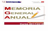 MEMORIA - educa.madrid.org · Memoria General Anual 2017/18. 2 MEMORIA GENERAL ANUAL – CEIP LOS ALMENDROS – CURSO 2017/2018 ÍNDICE 1. INTRODUCCIÓN (pág. 3) ... En este sentido