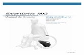 SmartDrive MX2 - InterOrtho · SmartDrive MX2 Sistema de propulsión para Sillas de Ruedas ... 14.2 millas (22.9 km) Peso total: ... consideran a prueba de lluvia / salpicaduras.