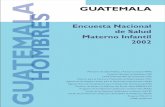 GUATEMALA - stacks.cdc.gov · Agencia de los Estados Unidos para el Desarrollo Internacional, USAID Agencia Sueca de Cooperación para el Desarrollo Internacional, ASDI ... Josefa