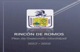 Rincón de Romos - Iniciorinconderomos.gob.mx/assets/pdm-rincon-de-romos.pdf · sistema de vida, fundado en el ... garantizando un ambiente adecuado para el desarrollo de la población;