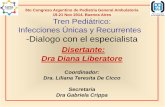 6to Congreso Argentino de Pediatria General … · Ecografía del bazo CH50 Estudio de la Respuesta Inmune Celular Hemograma: Linfopenia PPD Proteinograma ... • -Respuesta immune