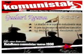 Euskal Herriko Komunistak-en aldizkaria - ehk.eus · El peligro es que la guerra se extienda por todo el oriente medio con resultados impredecibles y catastróficos para sus gentes
