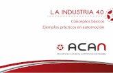 LA INDUSTRIA 4 - clusterautomocionnavarra.comclusterautomocionnavarra.com/wp-content/uploads/2017/10/ACAN-La... · La fabricación aditiva (AM) se caracteriza porque realiza las piezas