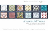 Artesanos del Tiempo - dibam.cl Artes Decorativas/archivos/Objeto... · A mediados del siglo XIX, gracias a los profundos avances tecnológicos alcanzados en materia de arquitectura,