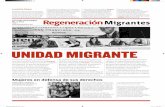 UNIDAD MIGRANTE - morena.simorena.si/wp-content/uploads/2017/11/regeneracionMigrantes2017-2.pdf · 2 Regenerain migrantes octubre-noviembre 2017 Para cambiar nuestra realidad hay