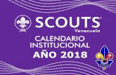 scoutsvenezuela.org.vescoutsvenezuela.org.ve/wp-content/uploads/2018/03/Calendario_2018... · Día del Panamericanismo 21 Dia Mundial de la Creatividad 28 JUEVES DOMINGO Aniversario
