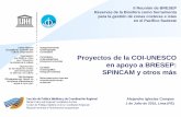 II Reunión de BRESEP Reservas de la Biosfera como ... · Ecuador, Panamá y Perú). Proyecto SPINCAM . ... Batímetría, hidrografía, productividad y relación de la cadena trófica