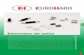 Elementos de unión - euro-hard.com.areuro-hard.com.ar/wp-content/uploads/2017/05/eh_catalogo_u05-1.pdf · Ø15,4 1,3 4 Ø17,8 Ø15 min. 4 1 12,8 5 - Elementos de armado - Tapas plásticas
