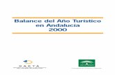 Balance del Año Turístico en Andalucía 2000 · como cualitativos del comportamiento de los turistas que visitaron Andalucía, realizándose un ... de España con el resto de los