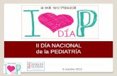 II DÍA NACIONAL de la PEDIATRÍA - …A-NACIONA… · personal anual de todos los pediatras de la provincia de Alicante y ... • Comida de Trabajo: 15,00 hs . ... Dr. Luis Santos