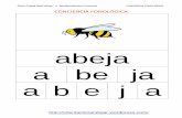 conciencia fonologica palebras-silabas-letras-1-letra arial · PDF fileGinés Ciudad-Real Núñez y Maribel Martínez Camacho CONCIENCIA FONOLÓGICA