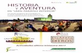 HISTORIA Y AVENTURA - inscripciones.dipujaen.esinscripciones.dipujaen.es/HistoriayAventura/descargas/HyA-iberos... · «La Senda del agua». Ruta de senderismo Eco-costumbrista teatralizada