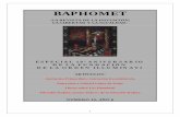 BAPHOMET - Libro Esotericolibroesoterico.com/biblioteca/martinismo/Baphomet Revista... · López de Rojas, o la exitosa biografía del propio López de Rojas, “Por la senda de Lucifer.