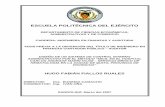 ESCUELA POLITÉCNICA DEL EJÉRCITO - Repositorio de  · PDF fileCuestionario de evaluación para la aplicación del MICIL – Informes Administrativos